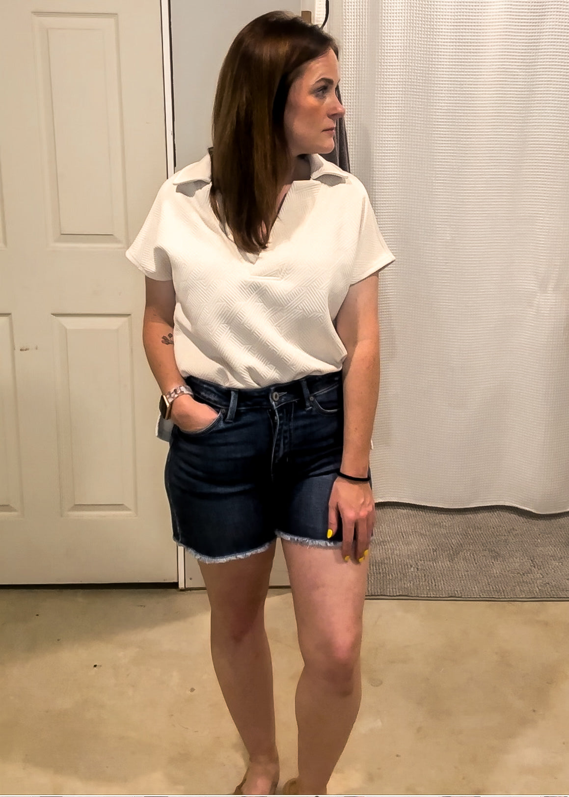 Maisie Collared Top