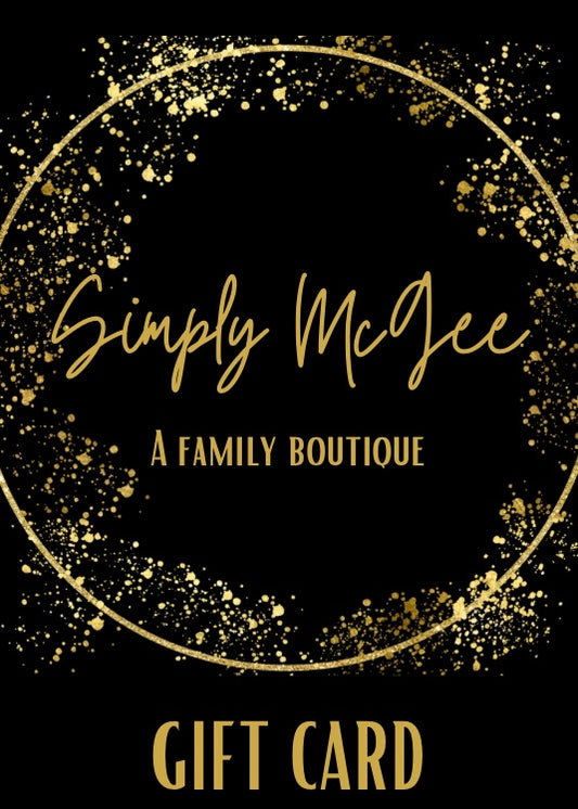 Simply McGee Gift Card